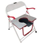 SURBHI FOLDING COMMODE CHAIR EXTRA BIG JUMBO