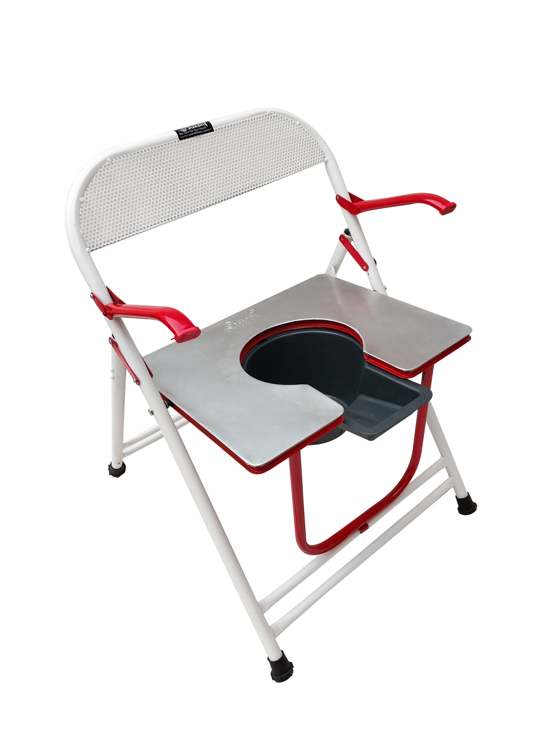 SURBHI FOLDING COMMODE CHAIR EXTRA BIG JUMBO